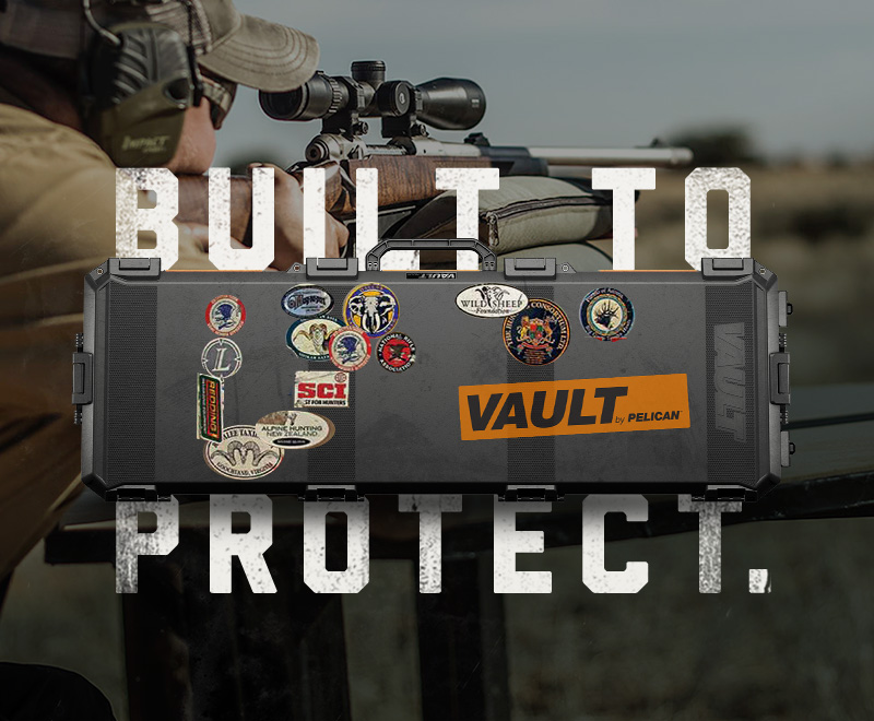 pelican gun protection vault case