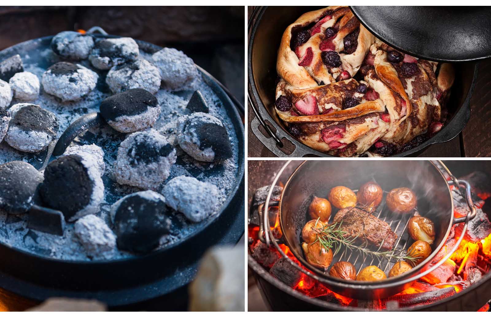 Camp Cooking with a Dutch Oven - Champagne Tastes®