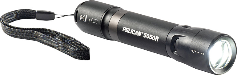 pelican 5050r flood spot beam industrial flashlight