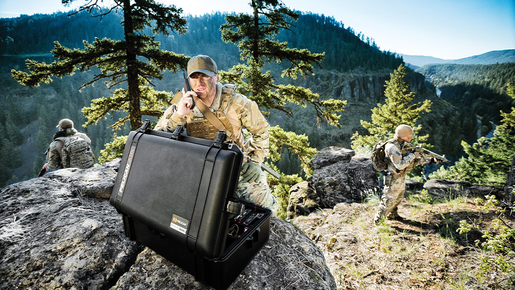 pelican 1605 radio communications case