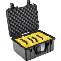 Pelican 1507 Air Case (With Padded Dividers) - Black