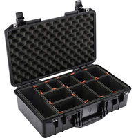 Pelican 1525 Air Case (With TrekPak Divider System) - Black