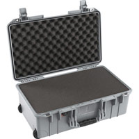 Pelican 1535 Air Carry-On Case (With Foam) - Silver