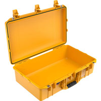 Pelican 1555 Air Case (No Foam) - Yellow
