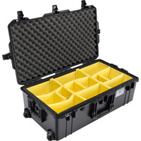 Pelican 1615 Air Case (With Padded Dividers) - Black