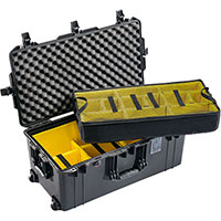 Pelican 1626 Air Case (With Padded Dividers) - Black