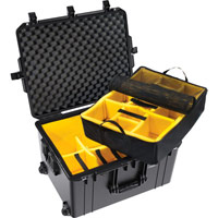 Pelican 1637 Air Case (With Padded Dividers) - Black