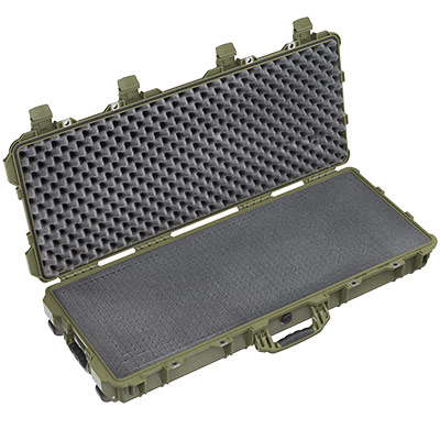 Pelican 1700 Protector Long Case (With Foam) - OD Green