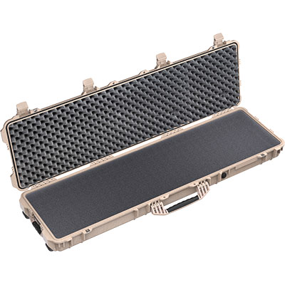 Pelican 1750 Protector Long Case (With Foam) - Desert Tan