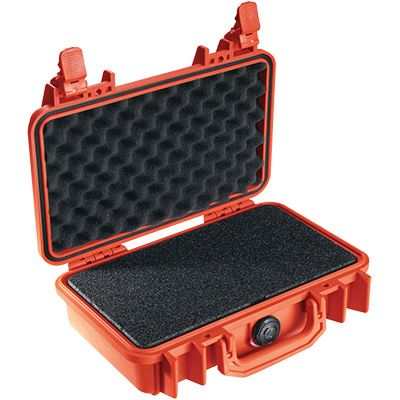 Pelican 1170 Protector Case (With Foam) - Orange