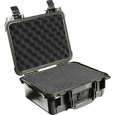 Pelican 1400 Protector Case (With Foam) - Black