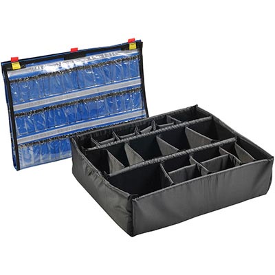 Pelican 1605EMS EMS Accessory Set (Lid Organizer and Divider Set)