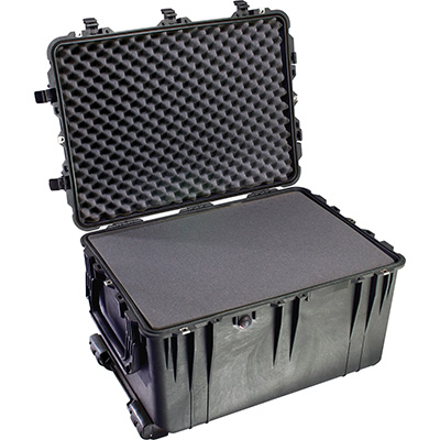 Pelican 1660 Protector Case (With Foam) - Black