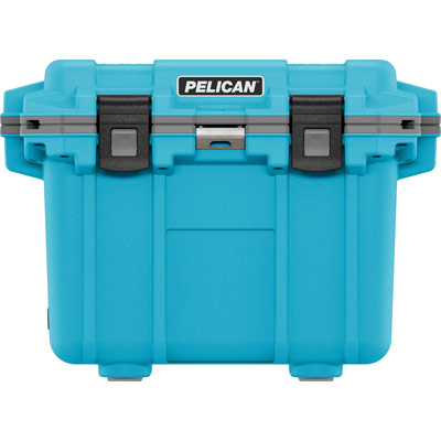 Pelican 30QT Elite Cooler - Cool Blue / Gray