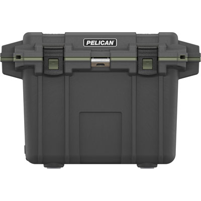Pelican 50QT Elite Cooler - Gun Metal / OD Green
