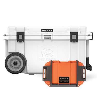 Pelican FSHB Elite Fishing Bundle - White - Gray