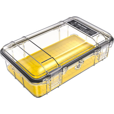 Pelican M60 Micro Case - Yellow - Clear