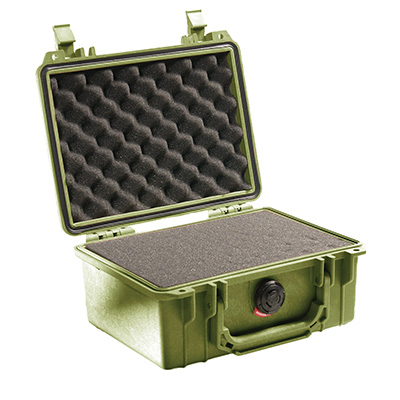 1150/pelican 1150 green foam survivor case