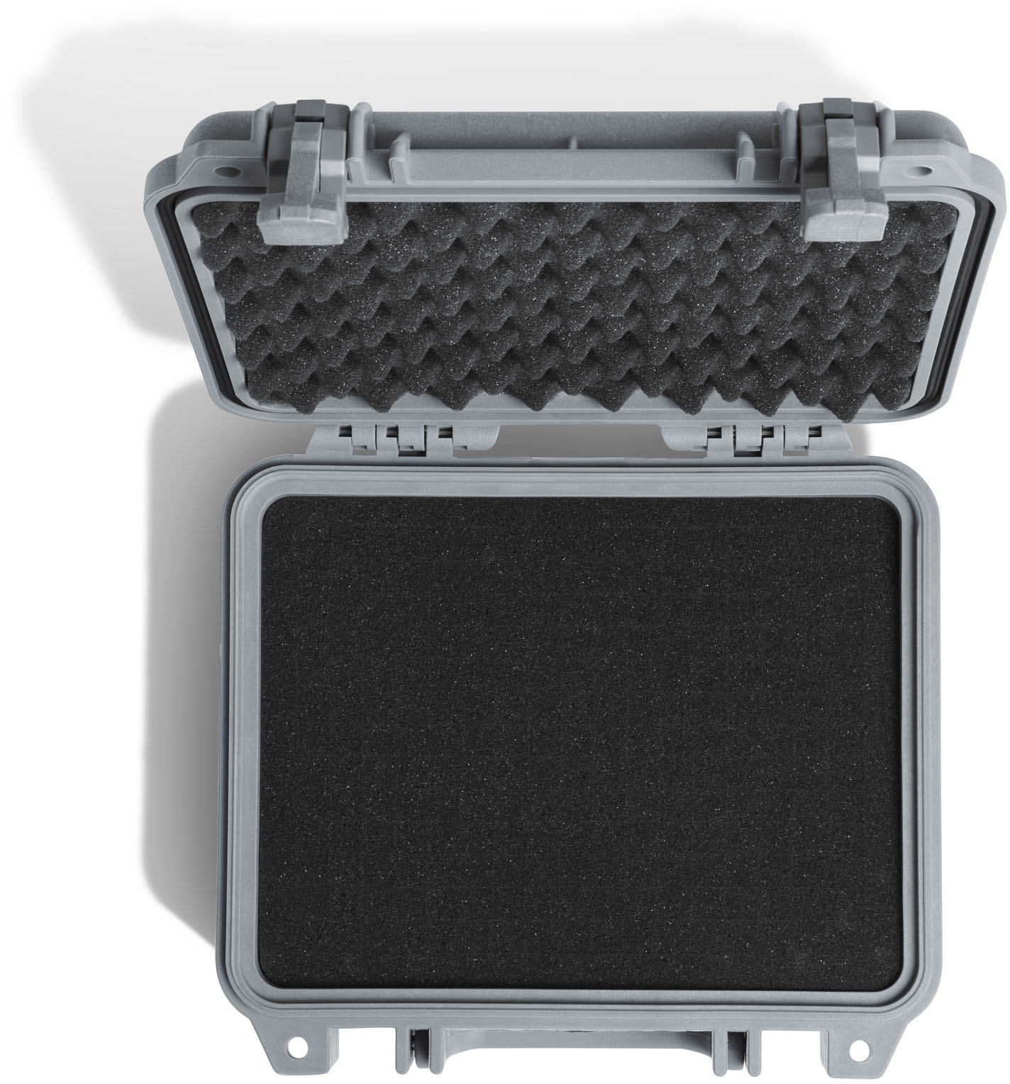 2025_PEL_Protector_1200_1200 000 180_Silver_OnWhite_Topdown Foam