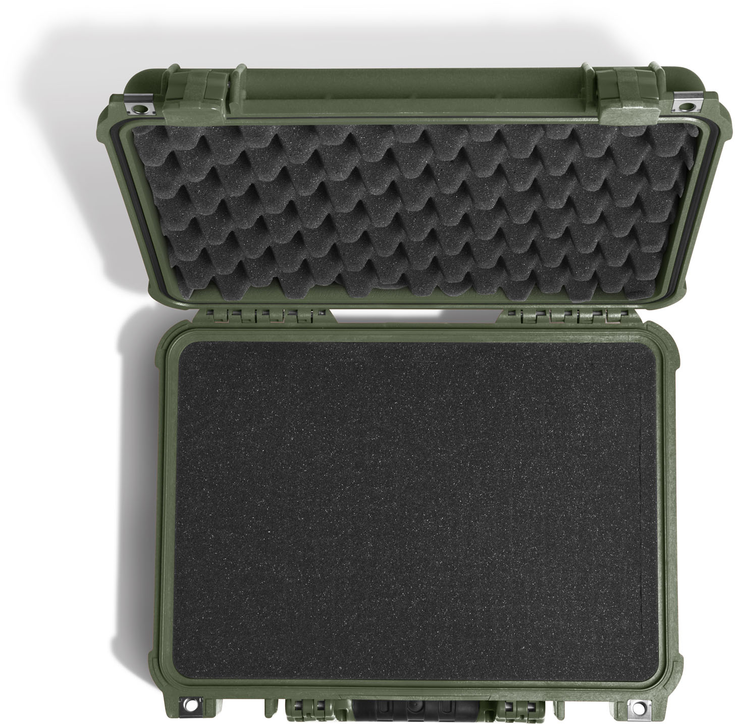 2025_PEL_Protector_1450_1450 000 190_ODGreen_OnWhite_Topdown Foam