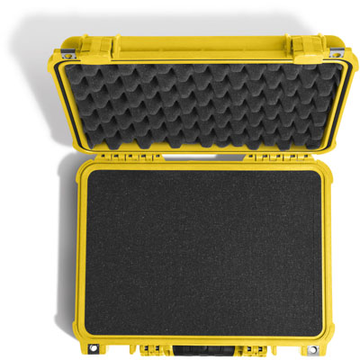 2025_PEL_Protector_1450_1450 000 190_Yellow_OnWhite_Topdown Foam