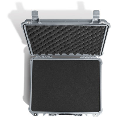 2025_PEL_Protector_1550_1550 001 150_Silver_OnWhite_Topdown Foam