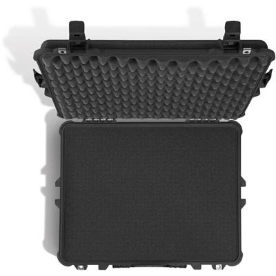 2025_PEL_Protector_1600_1600 000 180_Black_OnWhite_Topdown Foam