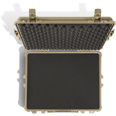 2025_PEL_Protector_1600_1600 000 180_DesertTan_OnWhite_Topdown Foam