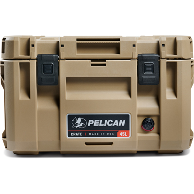 PEL_Crate 45L_Tan_Front_med