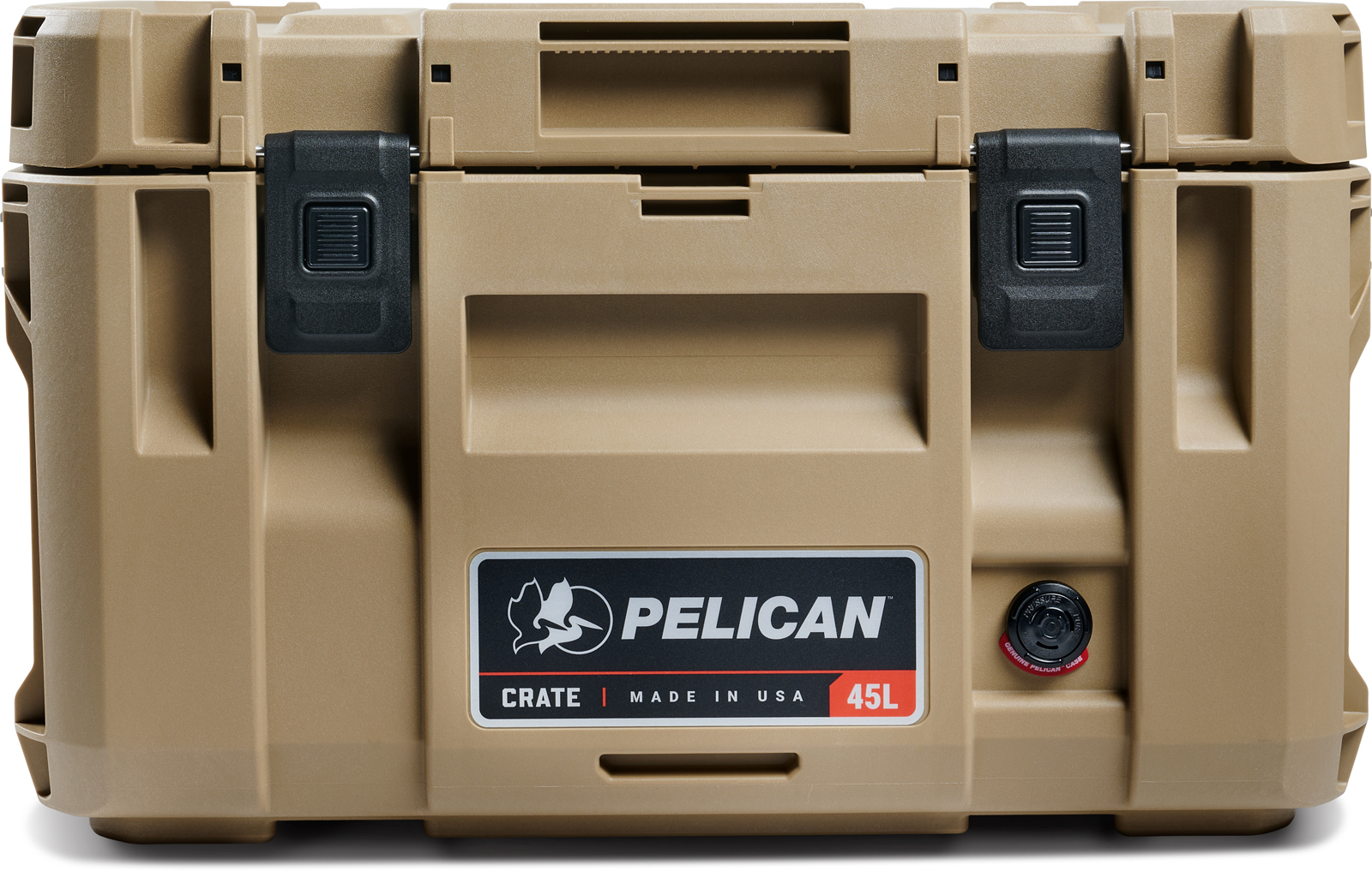 PEL_Crate 45L_Tan_Front_med