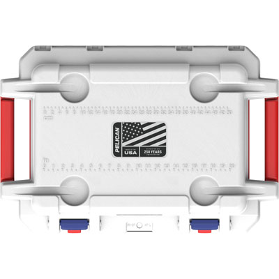 2025_PEL_Coolers_50Qt_Americana BluLtch_Top_Mockup_med