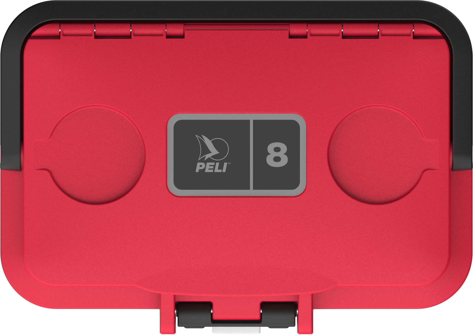 2024_PELI_Coolers_8Qt_SafetyRed Wht_Top_High