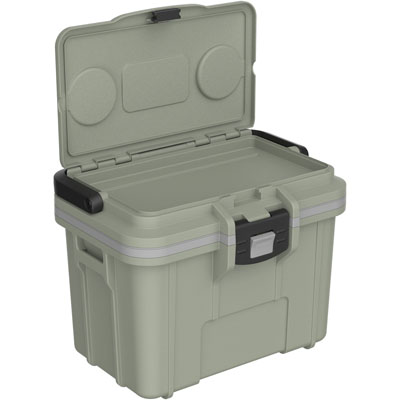 peli 8qt cooler sage gray 04