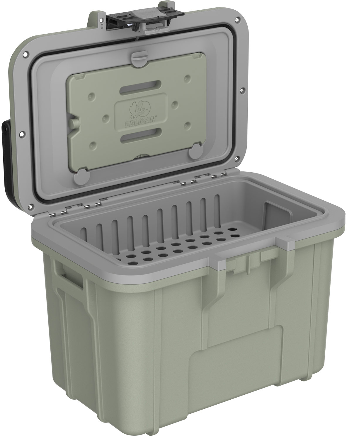 peli 8qt cooler sage gray 06