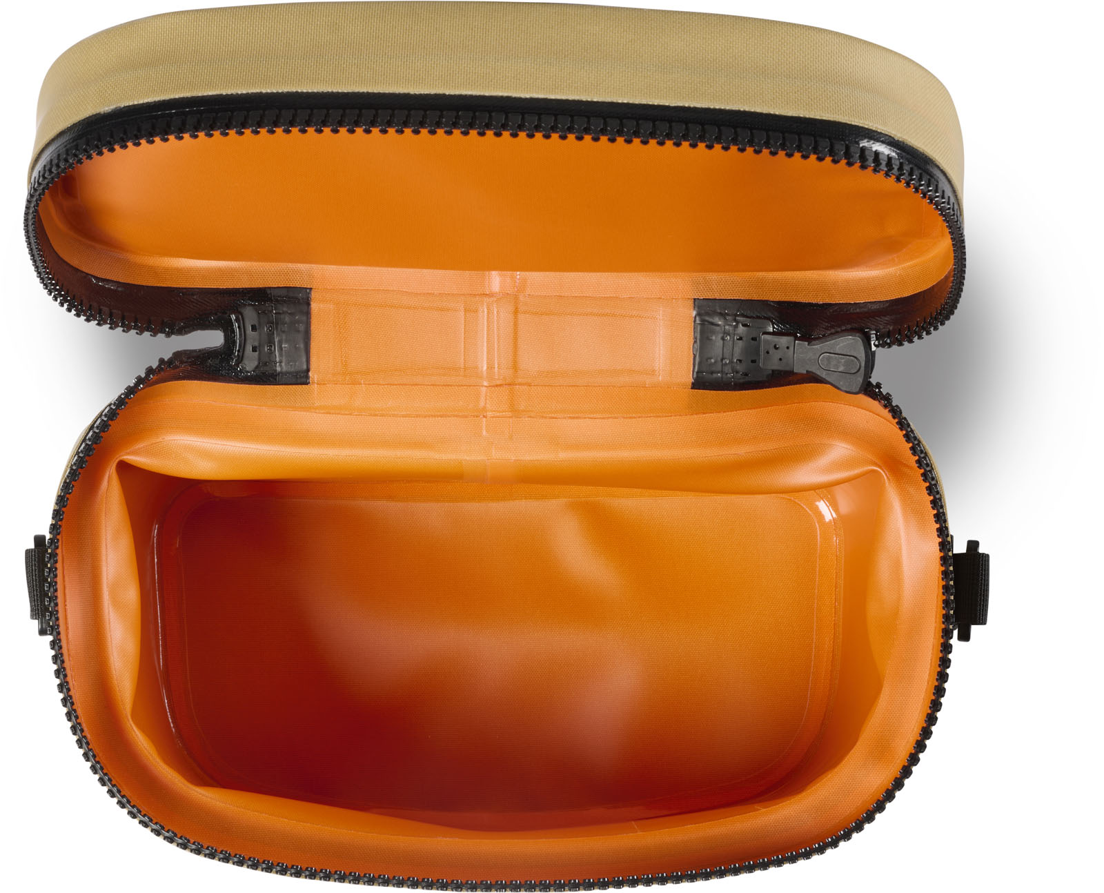 SP26_PEL_Cooler_Dayventure_Base_SOFT CBASE COYOTE_Coyote_Onwhite_Topdown_LidOpen