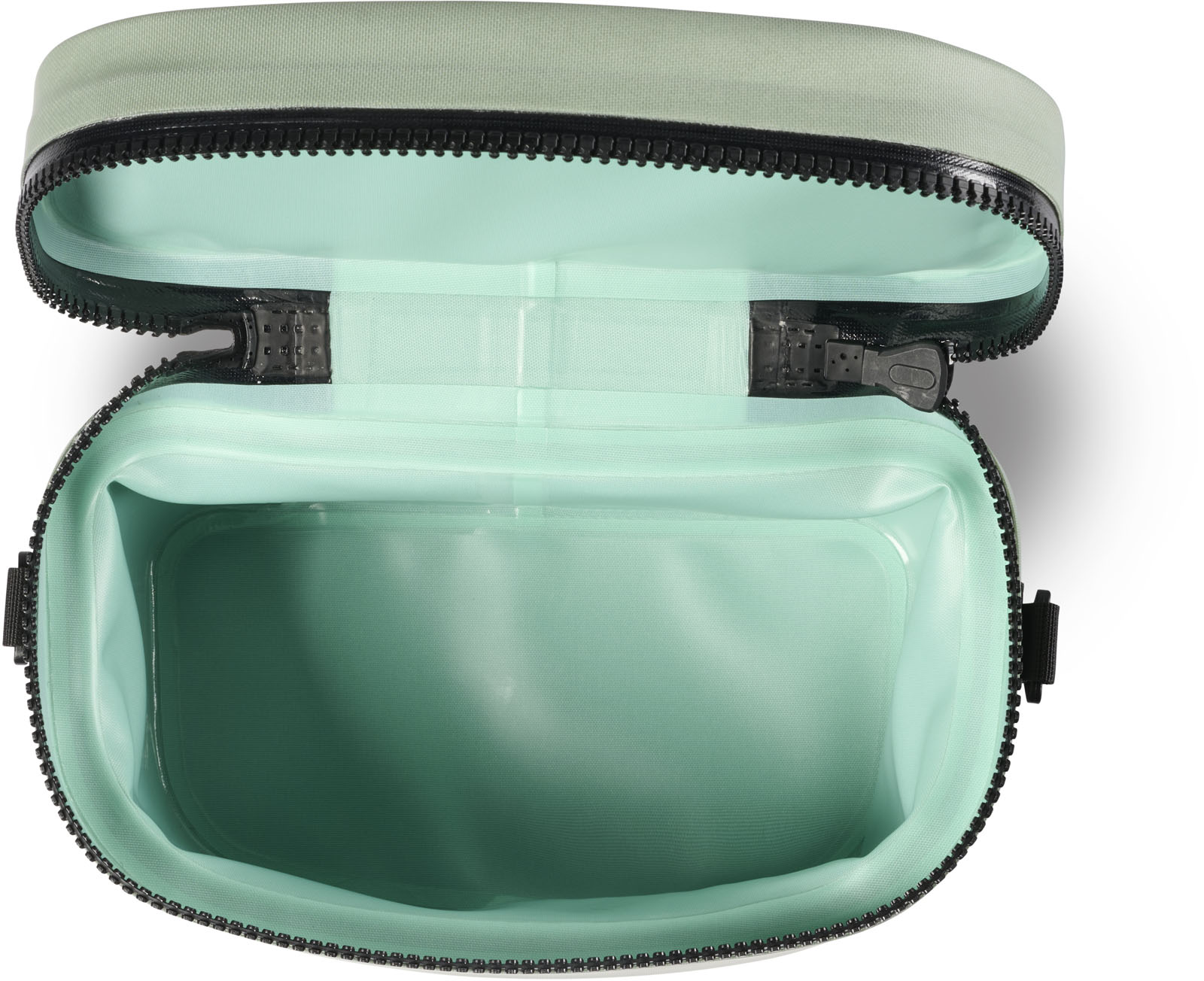 SP26_PEL_Cooler_Dayventure_Base_SOFT CBASE DSG_DesertSage_Onwhite_Topdown_LidOpen