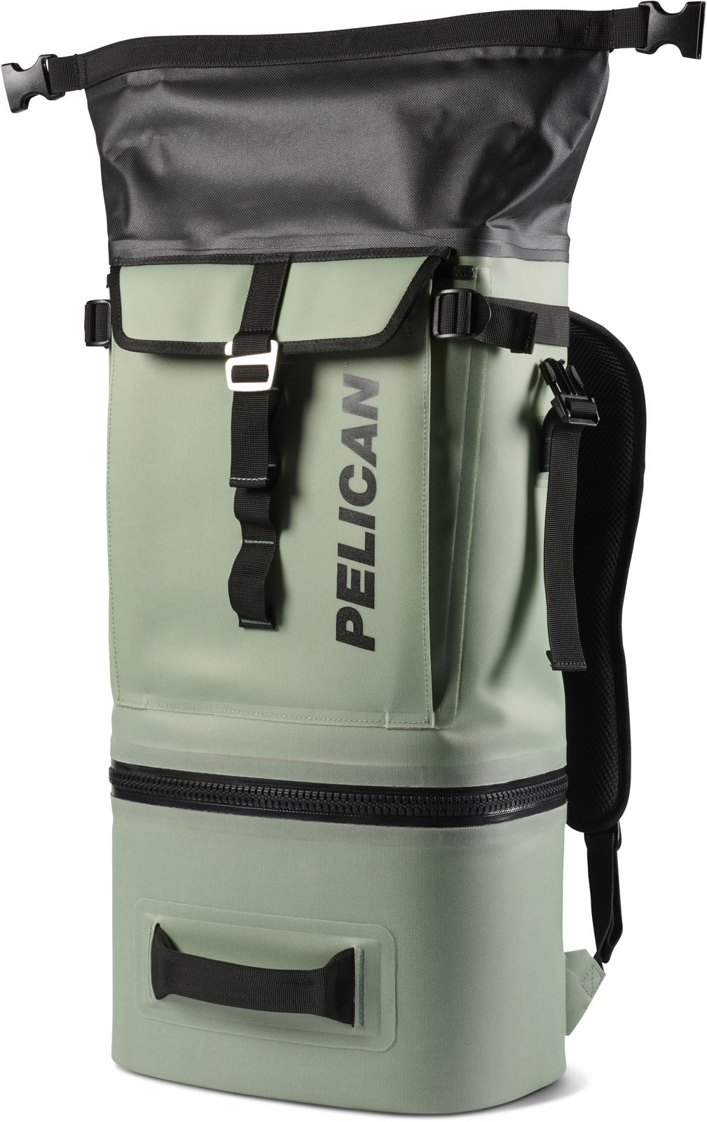 SP26_PEL_Cooler_Dayventure_Backpack_SOFT CBKPK DSG_DesertSage_Onwhite_AngOpen