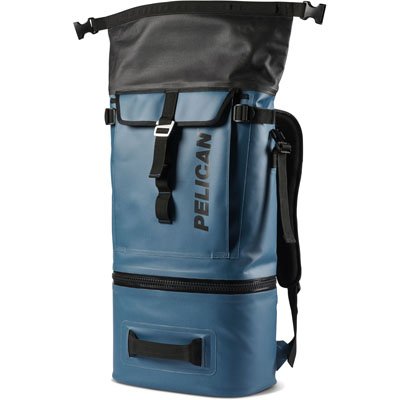 SP26_PEL_Cooler_Dayventure_Backpack_SOFT CBKPK INDG_Indigo_Onwhite_AngOpen