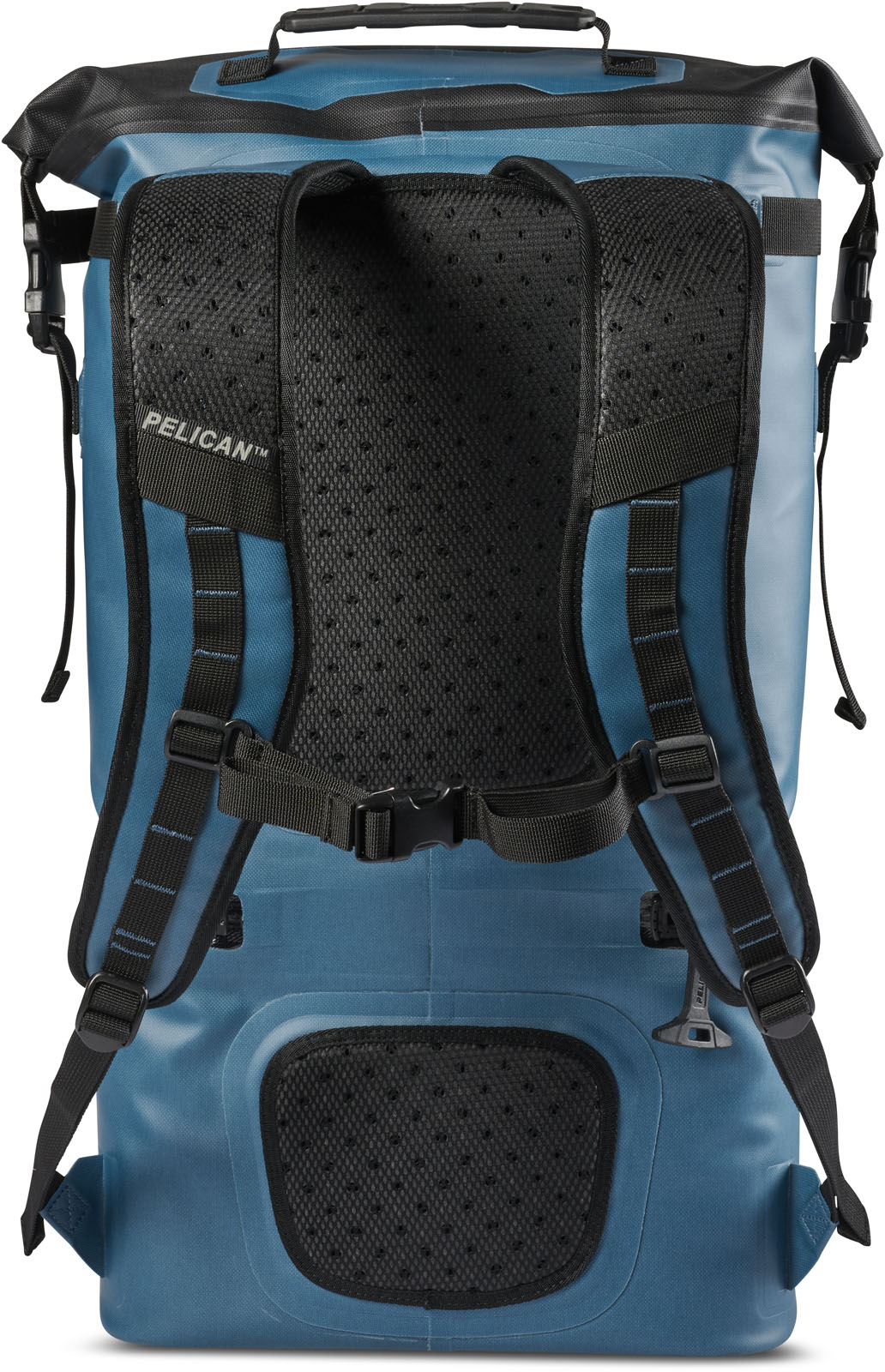 SP26_PEL_Cooler_Dayventure_Backpack_SOFT CBKPK INDG_Indigo_Onwhite_Back