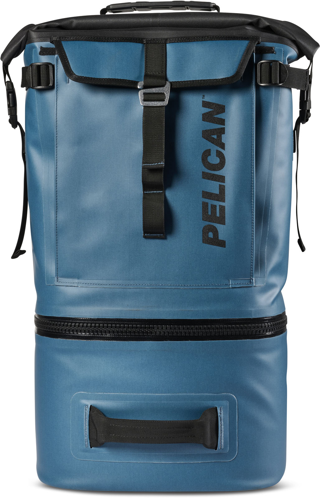 SP26_PEL_Cooler_Dayventure_Backpack_SOFT CBKPK INDG_Indigo_Onwhite_Front