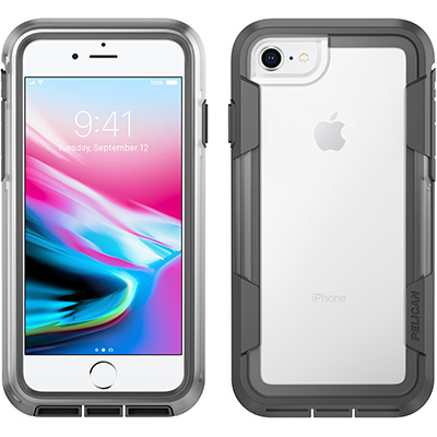 pelican c35030 voyager clear iphone 8 case